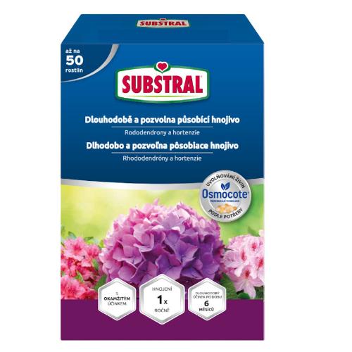 Hnojivo SUBSTRAL OSMOCOTE pre rododendrony a hortenzie  750g