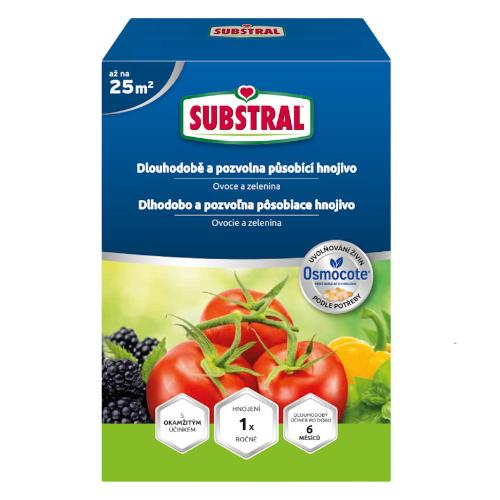 Hnojivo SUBSTRAL OSMOCOTE ovocie a zelenina 750g