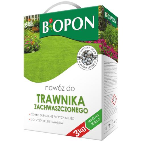 Hnojivo BOPON 3kg trávnik proti burine