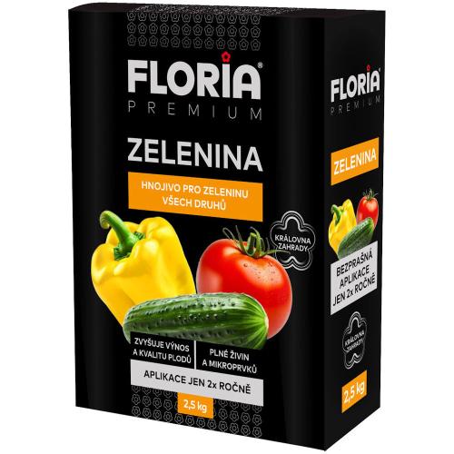 Hnojivo FLORIA PREMIUM 2,5kg zelenina 6/k