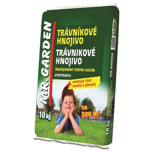 Trávnikové hnojivo 10kg MR.GARDEN AGRO CS 80/p